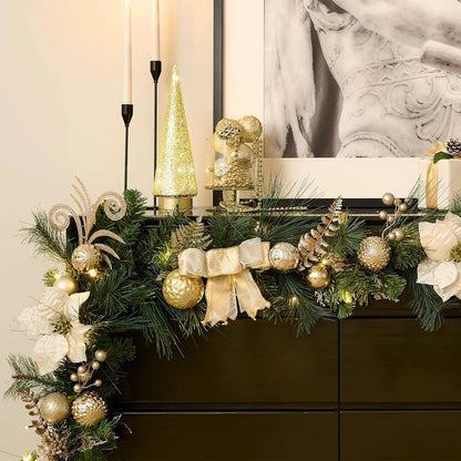 Pre-Lit Christmas Garland