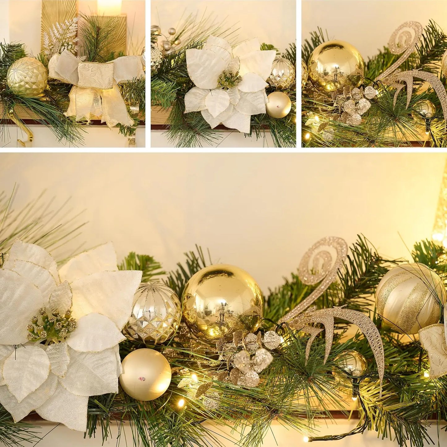 Pre-Lit Christmas Garland