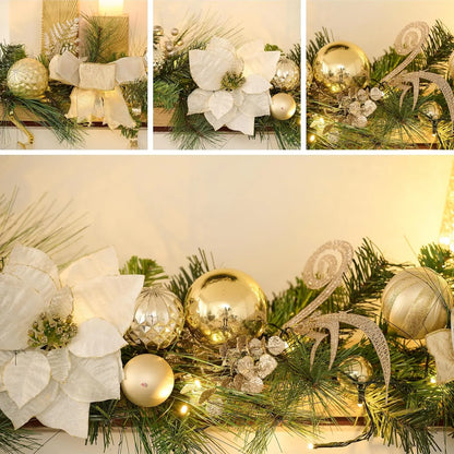 Pre-Lit Christmas Garland