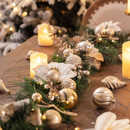 Pre-Lit Christmas Garland